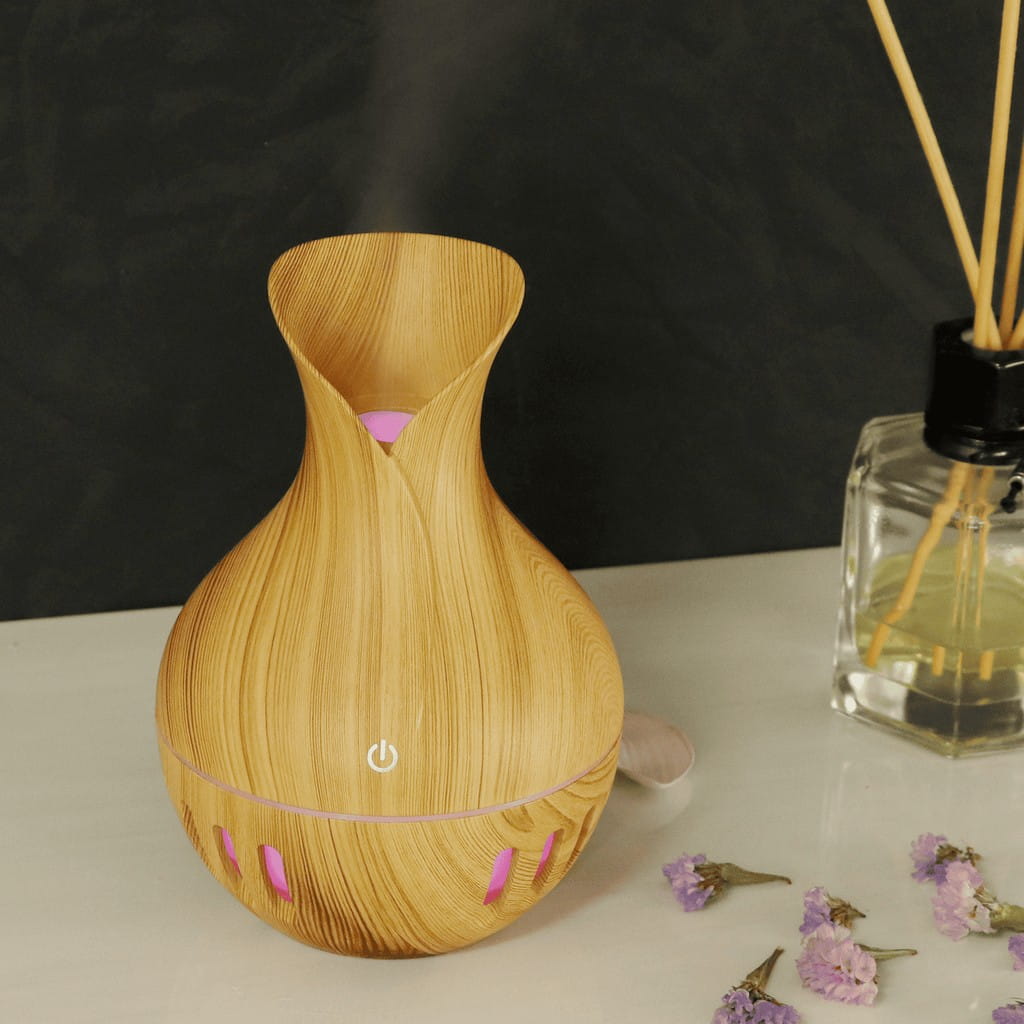 Difusor Humidificador Jarra Madera - Imagen 1