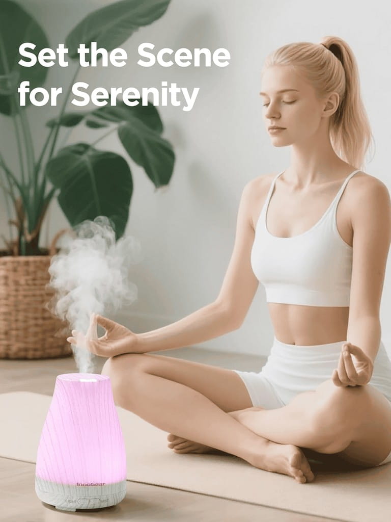 Difusor Ultrasónico Aromaterapia - Imagen 1